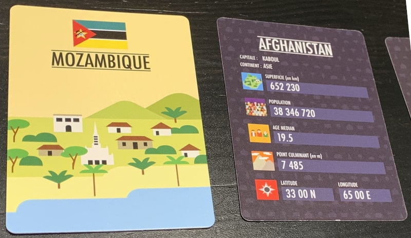 countries carte